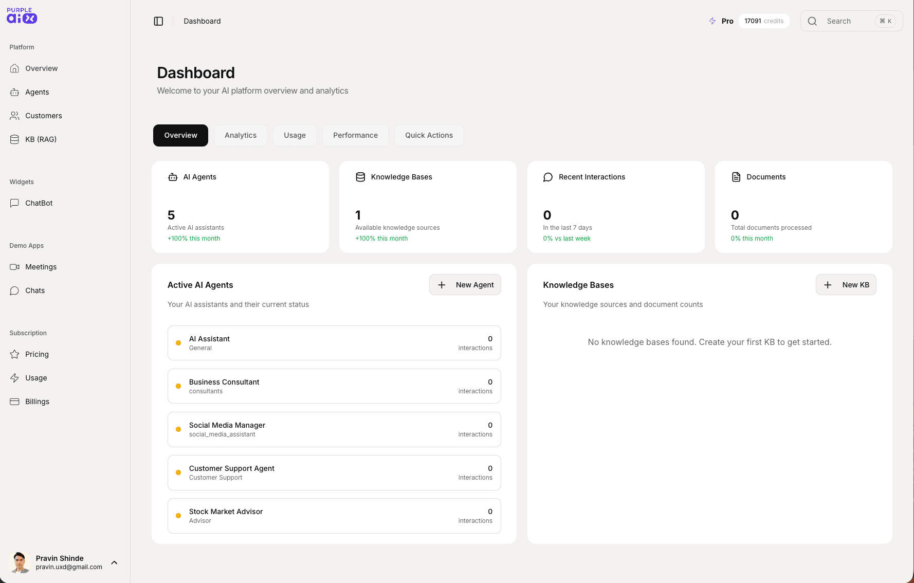 AI Platform Preview 3